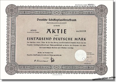 Deutsche Schiffspfandbriefbank Aktiengesellschaft