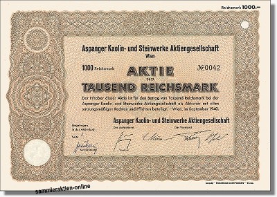Aspanger Kaolin- und Steinwerke AG