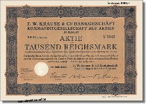 F. W. Krause & Co. Bankgeschäft KGaA