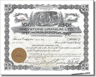 Greystone Uranium Ltd.