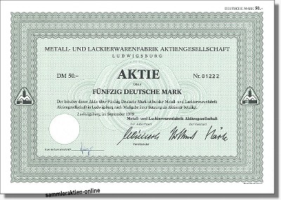 Metall- und Lackierwarenfabrik AG