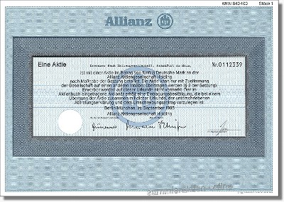 Allianz Aktiengesellschaft Holding