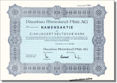 Hausbau Rheinland-Pfalz AG