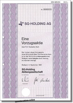 SG-Holding AG - Schwabengarage