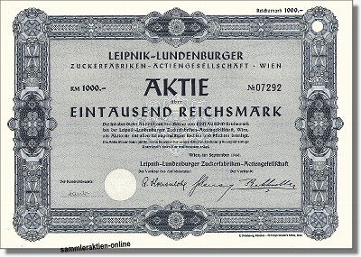 Leipnik-Lundenburger Zuckerfabriken AG