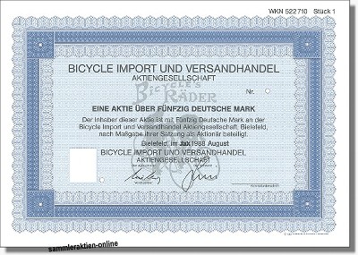 Bicycle Import und Versandhandel AG