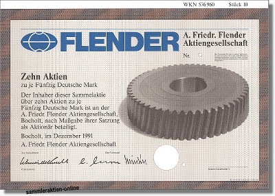 Flender - A. Friedr. Flender Aktiengesellschaft
