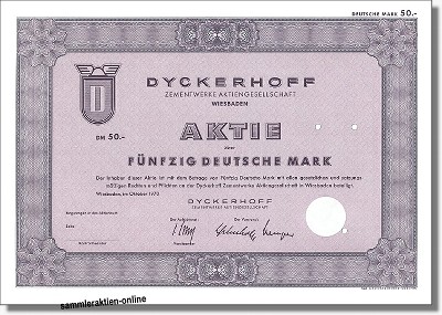 Dyckerhoff Zementwerke AG