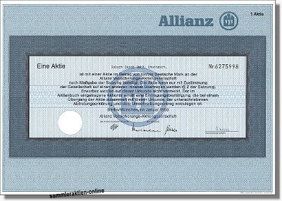 Allianz Versicherungs-Aktiengesellschaft