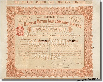 British Motor Cab Company Ltd.
