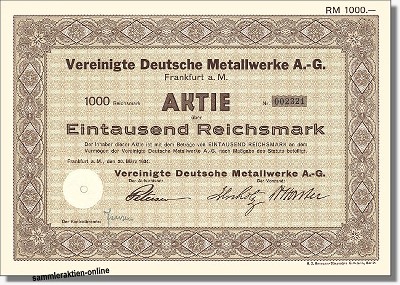 Vereinigte Deutsche Metallwerke AG