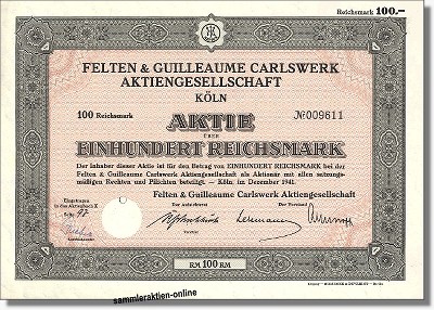Felten & Guilleaume Carlswerk AG