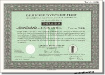 Deutscher Investment Trust - DIT Thesaurus