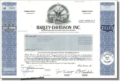 Harley Davidson Inc. - HRC