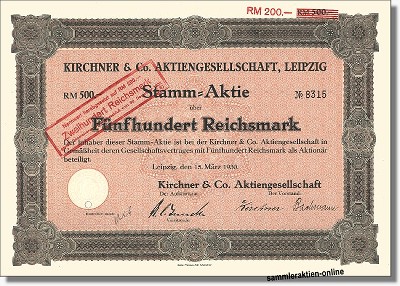 Kirchner & Co. Aktiengesellschaft