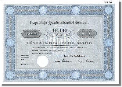 Bayerische Handelsbank - Hypo Real Estate
