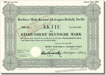 Berliner Holz-Kontor Aktiengesellschaft