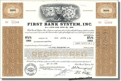 First Bank System, Inc. - U.S. Bancorp