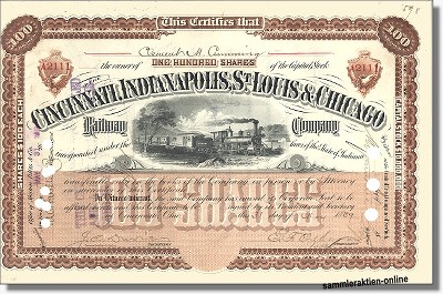 Cincinnati, Indianapolis, St. Louis & Chicago Railway Company