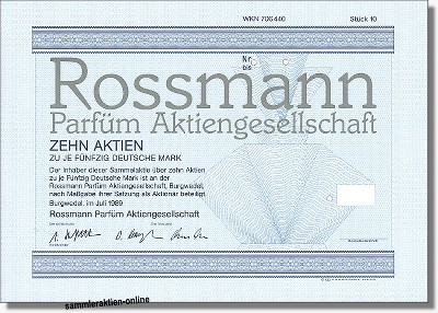 Rossmann Parfüm Aktiengesellschaft
