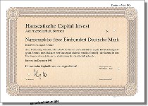 Hanseatische Capital Invest Aktiengesellschaft