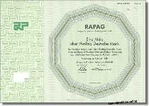 RAPAG - Raspe & Paschen Aktiengesellschaft