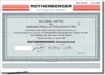 Rothenberger Aktiengesellschaft