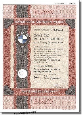 BMW Bayerische Motoren Werke AG