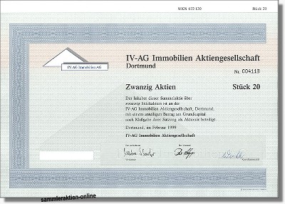 IV-AG Immobilien Aktiengesellschaft