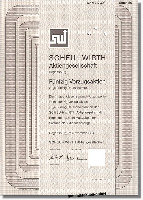 Scheu + Wirth Aktiengesellschaft