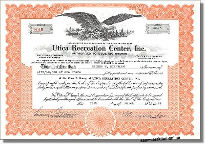 Utica Recreation Center Inc.