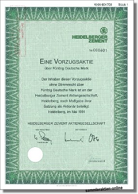 Heidelberger Zement Aktiengesellschaft