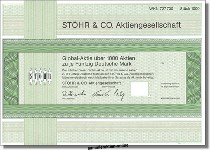 Stöhr & Co. Aktiengesellschaft
