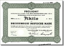 Prolignit AG für Braunkohleveredelung Köln
