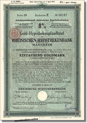 Rheinische Hypothekenbank Mannheim
