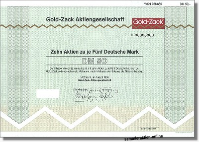 Gold-Zack Aktiengesellschaft