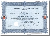 Kaiser-Brauerei Aktiengesellschaft