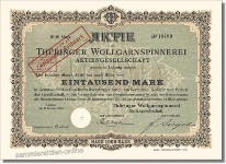 Thüringer Wollgarnspinnerei Aktiengesellschaft