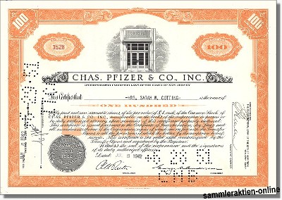 Pfizer, Chas. Pfizer & Co. Inc.