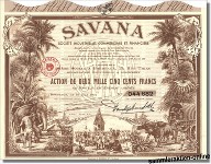 Savana, Societe Industrielle, Commerciale et Financiere