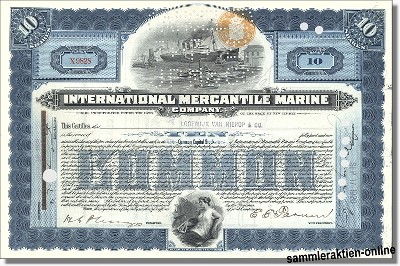 International Mercantile Marine - Titanic Aktie