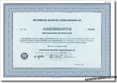 Bayerische Beamten Versicherung AG