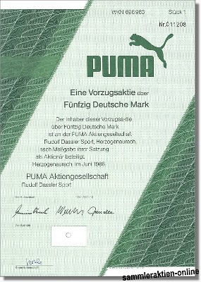 Puma Aktiengesellschaft Rudolf Dassler Sport