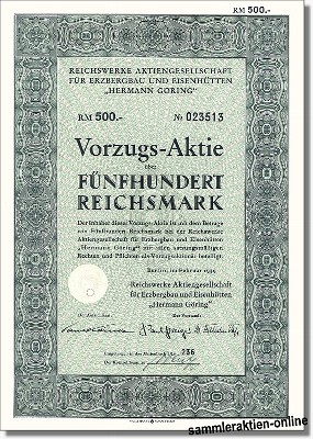 Reichswerke Hermann Göhring AG für Erzbergbau und Eisenhütten