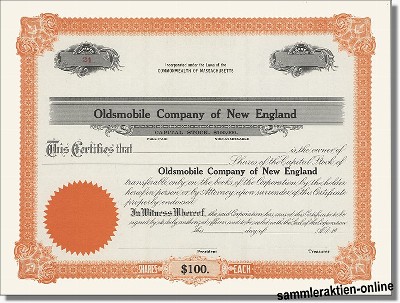 Oldsmobile Company of New England