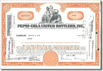 Pepsi-Cola United Bottlers Inc.