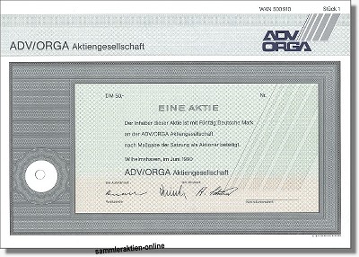 ADV Orga AG, jetzt cash.life