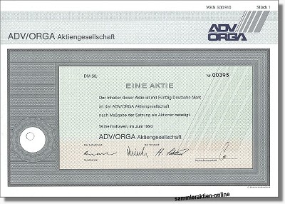 ADV Orga AG, jetzt cash.life