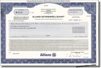 Allianz Aktiengesellschaft
