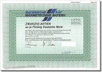 Bayerische Ray Wärmetechnik AG